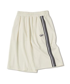 져지 트랙 버뮤다 쇼츠 아이보리