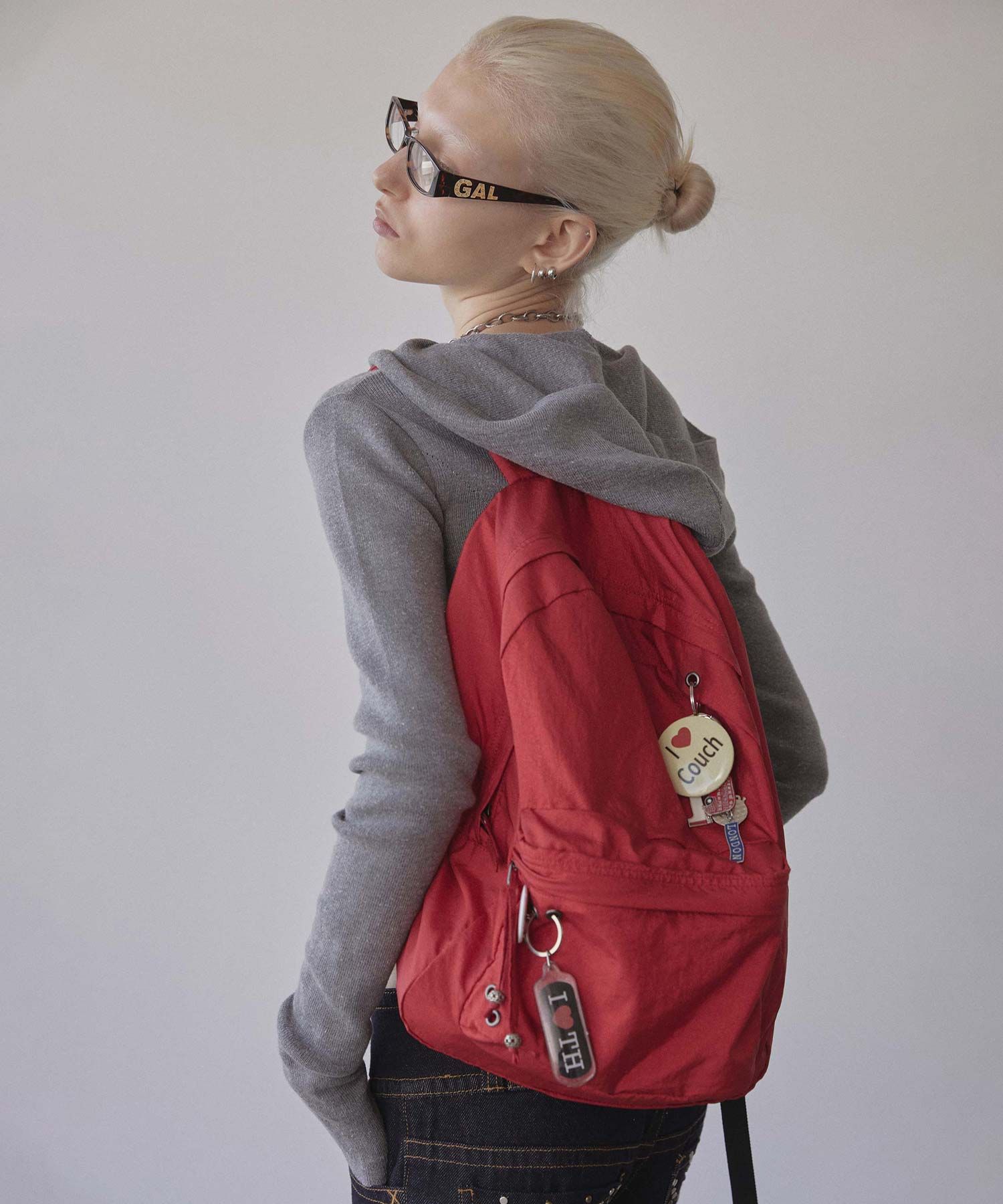 MUSINSA公式 | SCULPTOR Good Girl Backpack Red