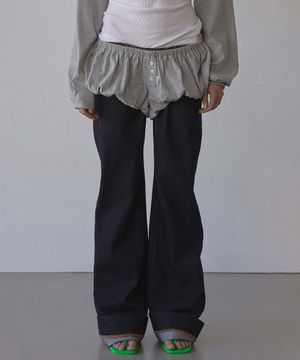 Good Girl Bloomers Melange Gray