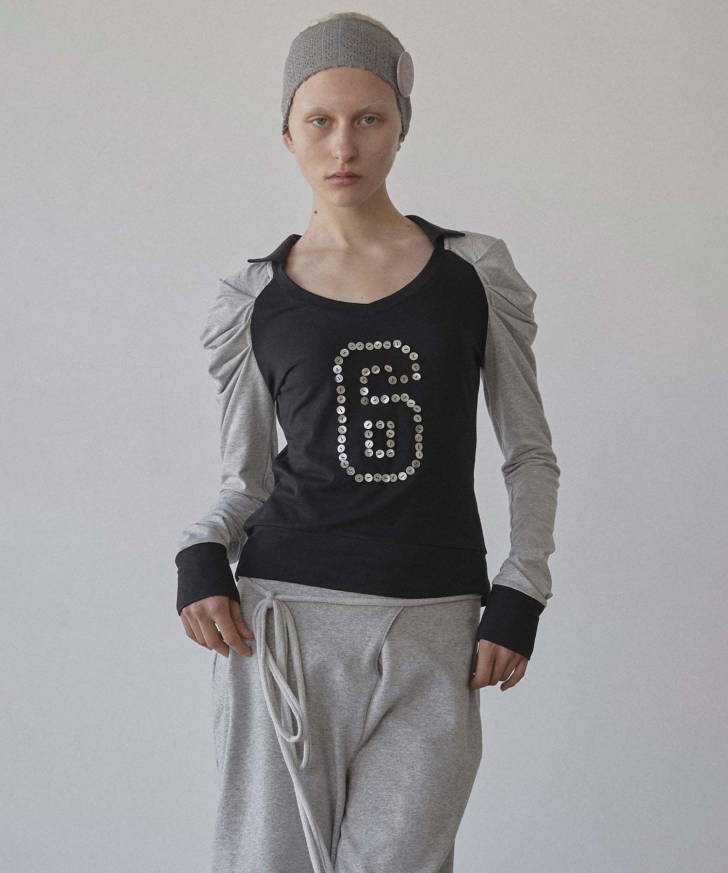 Good Girl Collar Tee Black - Sculptor