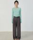 릴렉스 투턱 와이드 슬랙스 차콜