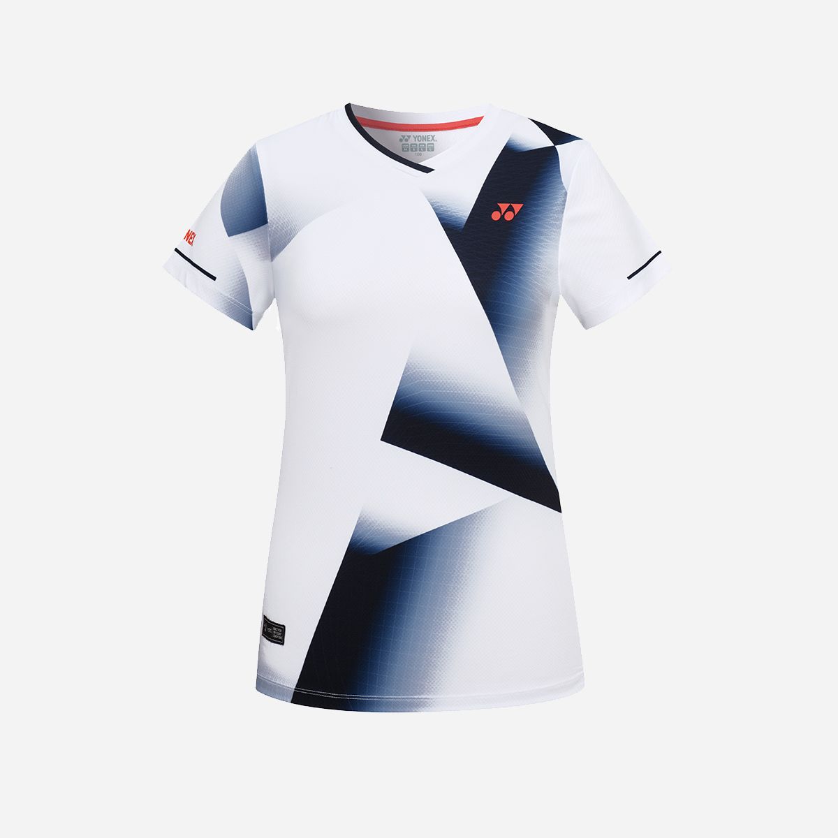 요넥스(YONEX) 251TS002F 화이트 여성용 메탈릭 그라데이션 게임웨어