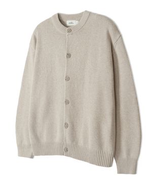 소프트 베이직 라운드 가디건 오트밀 COOSCD020OATMEAL