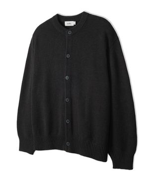 소프트 베이직 라운드 가디건 차콜 COOSCD020CHARCOAL