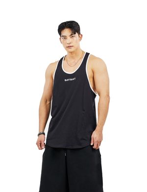 베이직 로고 민소매_블랙