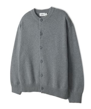 소프트 베이직 라운드 가디건 그레이 COOSCD020GRAY
