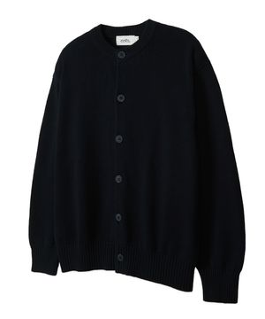 소프트 베이직 라운드 가디건 블랙 COOSCD020BLACK