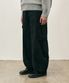 코튼 워시드 벌룬 카고 팬츠 블랙 COOSPT244BLACK