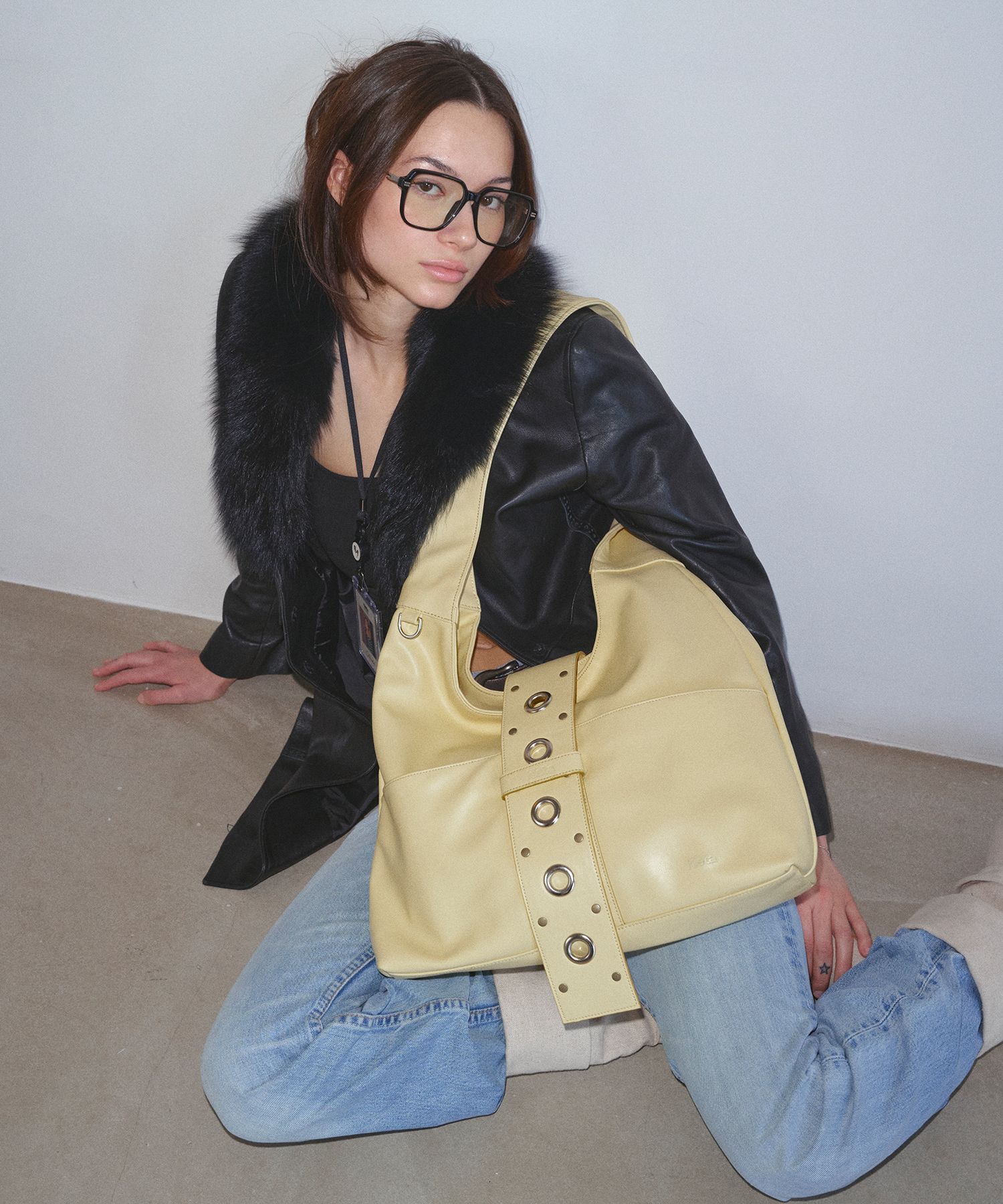 ★Hieta★ Masha Lemon Yellow bag MUSINSA | HIETA Masha / Lemon Yellow