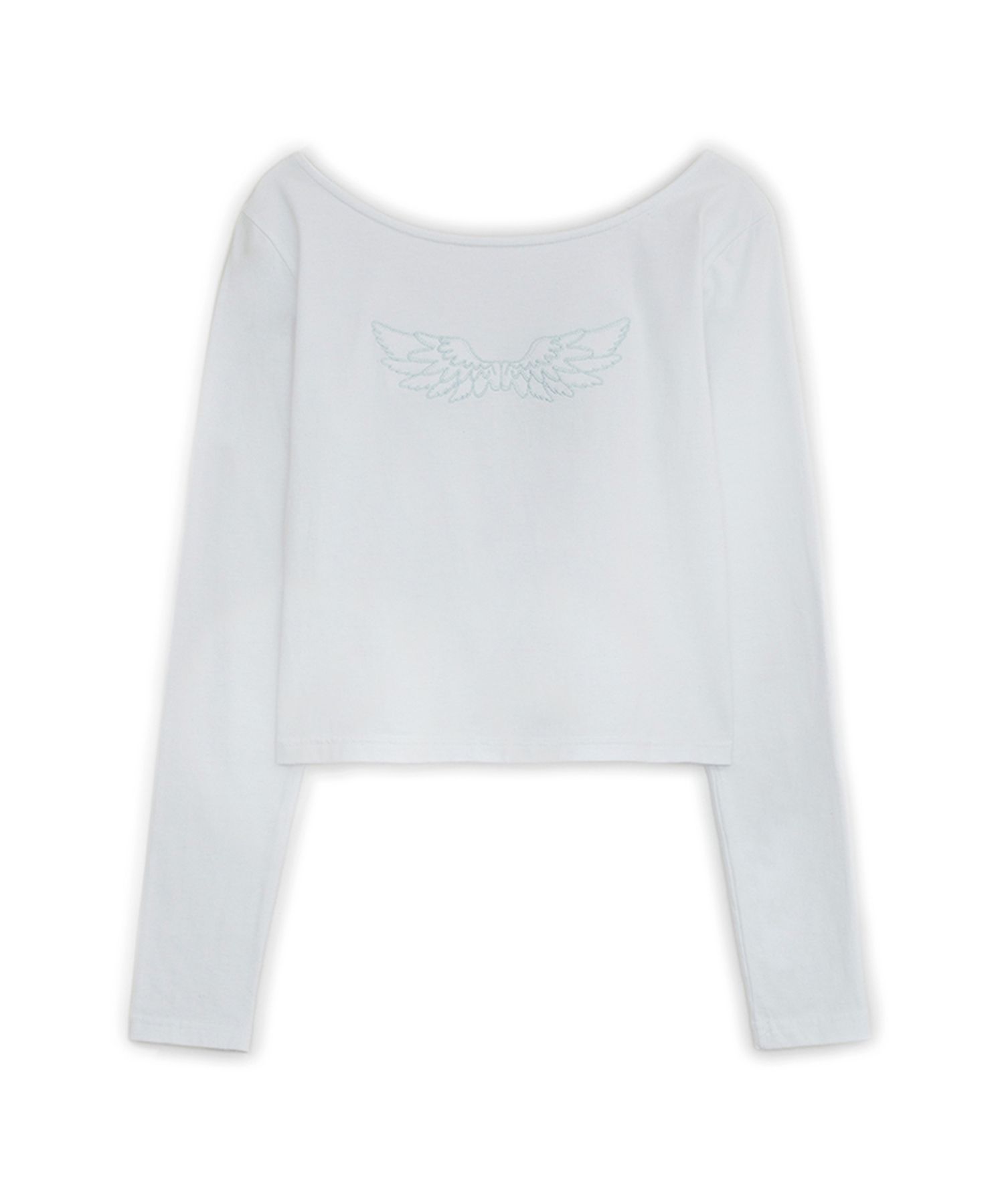 hug your skin☆Angel wings top MUSINSA | HUG YOUR SKIN Angel Wing Top (White)