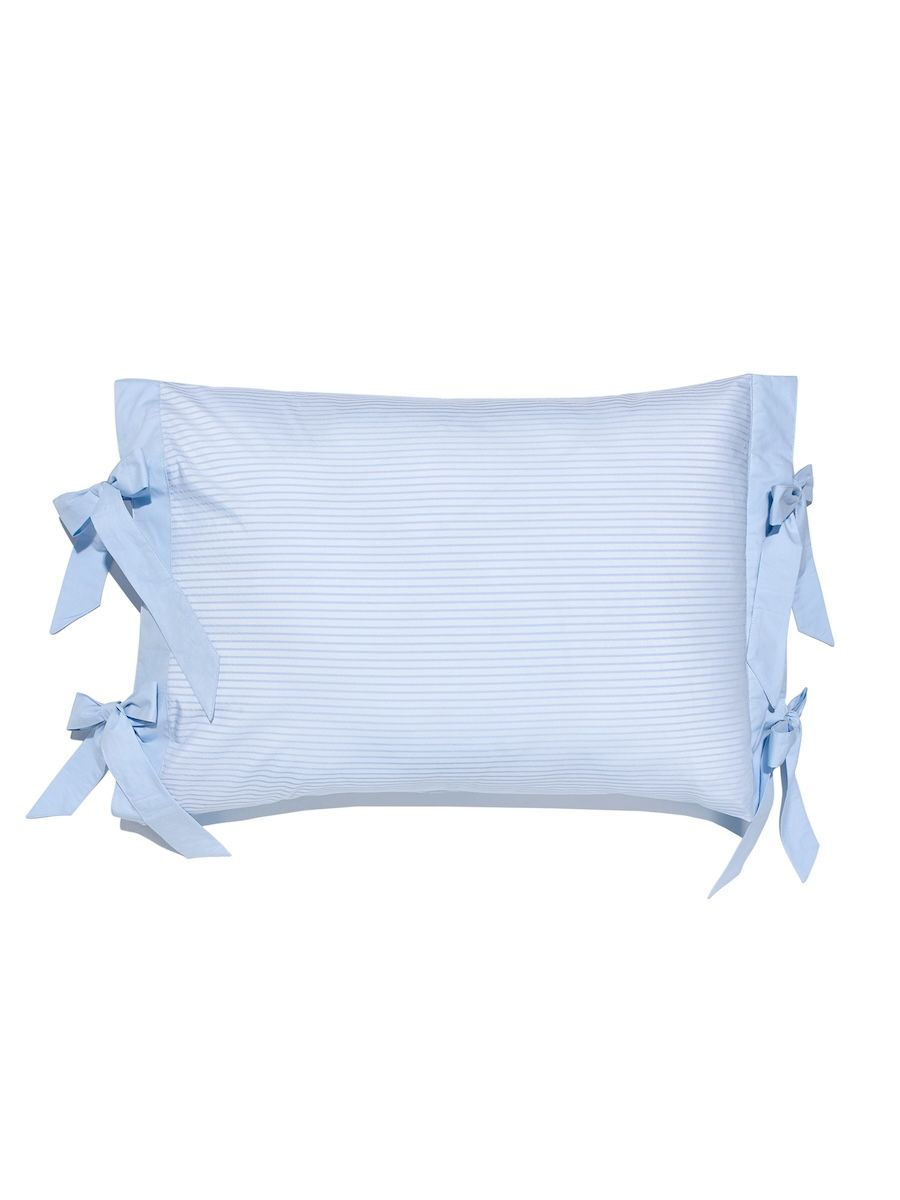 ◆GLOWNY◆ DREAM CLOUD PILLOW COVER WHITE STRIPE GY25LWAC00 DREAM CLOUD PILLOW COVER (WHITE STRIPE) - GLOWNY