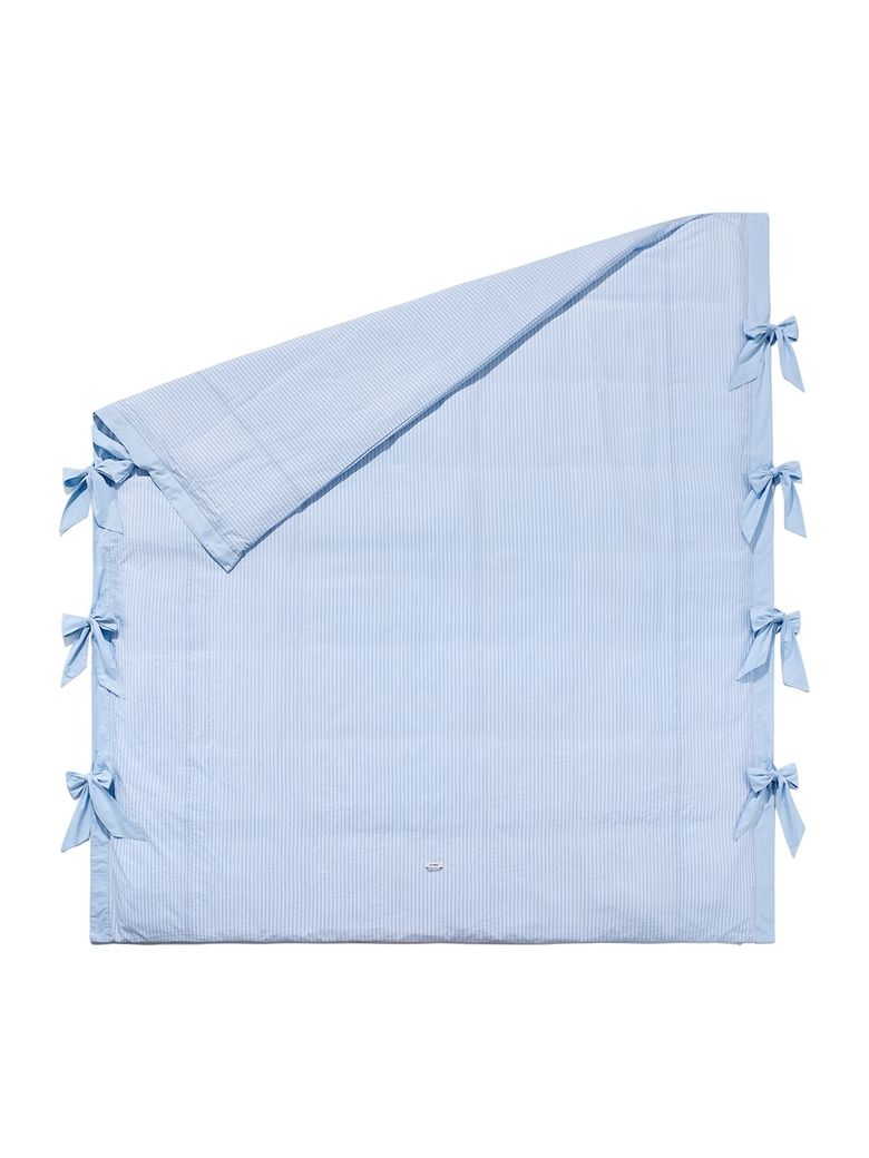 DREAM CLOUD DUVET COVER (BABY BLUE STRIPE)