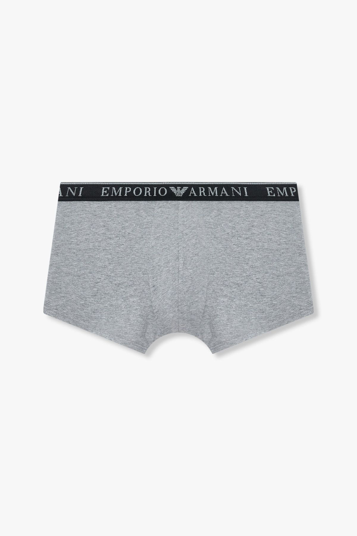 엠포리오 아르마니 언더웨어(EMPORIO ARMANI UNDERWEAR) 남성 부클레 로고 밴딩 드로즈_멜란지 그레이 0815112021