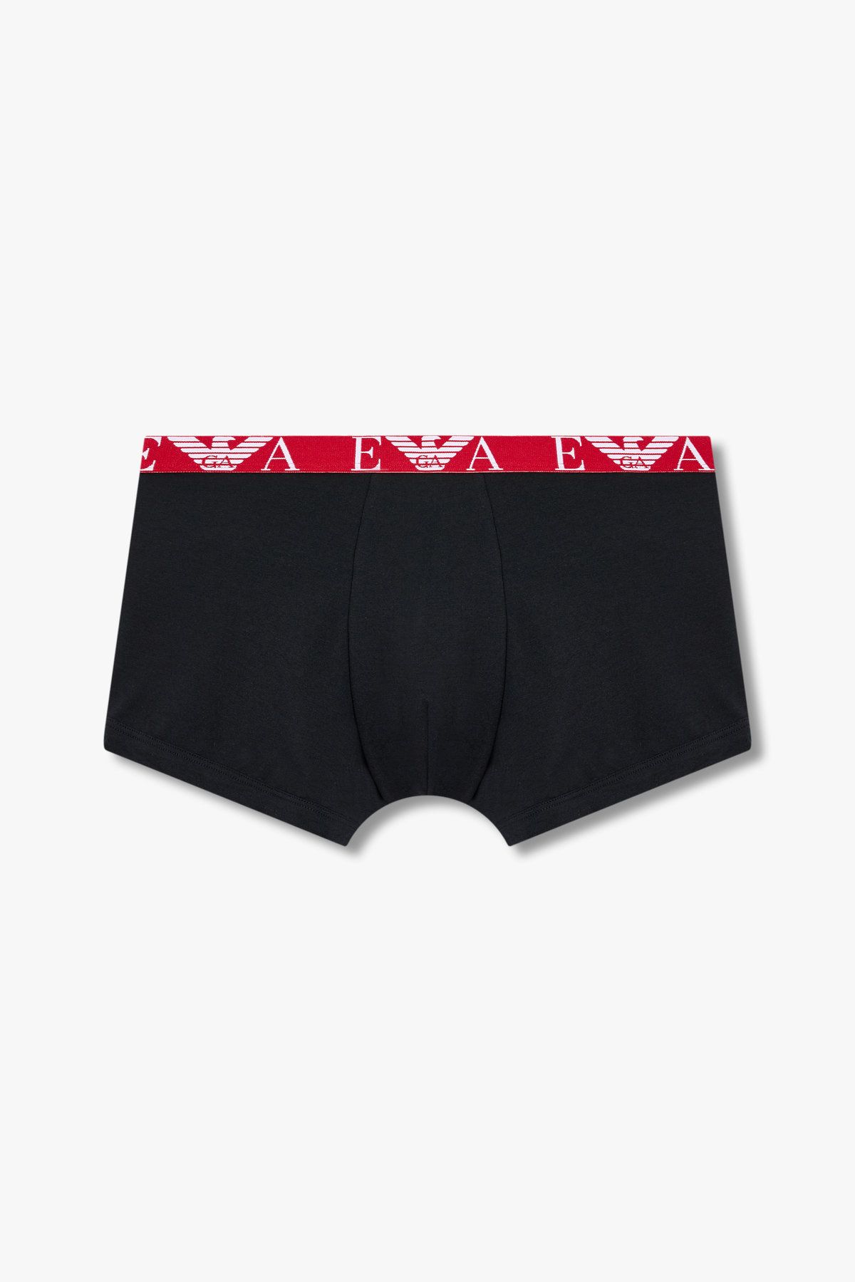 엠포리오 아르마니 언더웨어(EMPORIO ARMANI UNDERWEAR) 남성 이글 로고 밴딩 코튼 롱 드로즈_블랙 0815112080