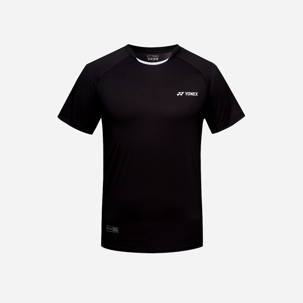 요넥스(YONEX) 251TS017M 블랙 남성용 입체 패턴 게임웨어