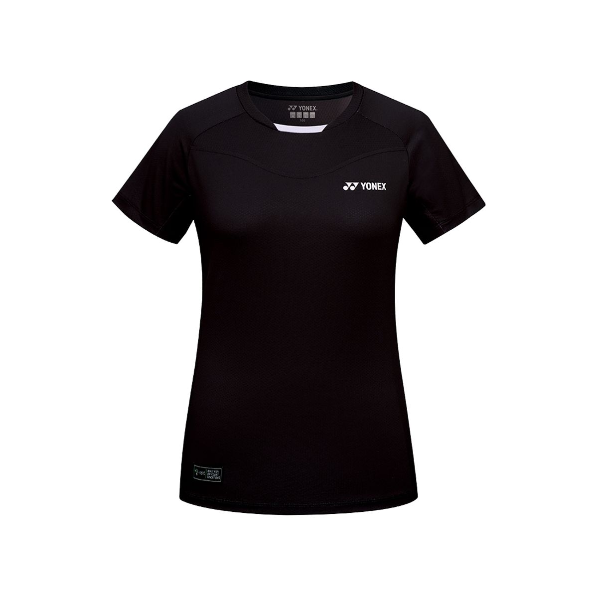요넥스(YONEX) 251TS018F 블랙 여성용 입체 패턴 게임웨어