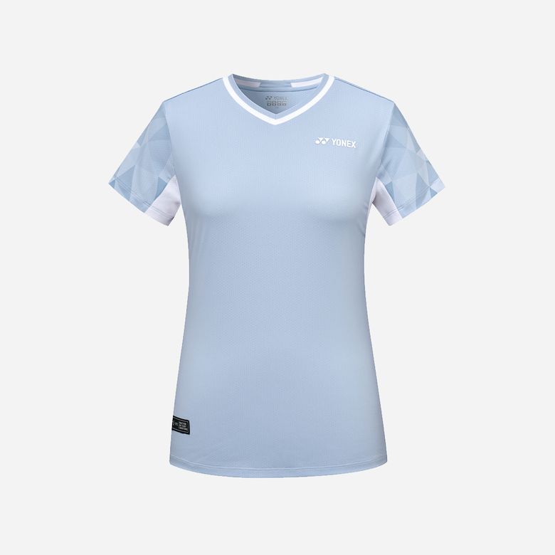 251TS020F 스모크 블루 여성용 소매 포인트 게임웨어