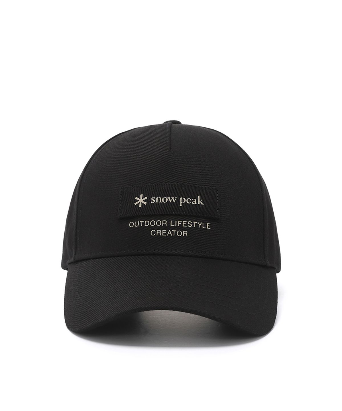 스노우피크 어패럴(SNOWPEAK APPAREL) 클랜드 베이스볼캡 (S25SUFBC32) Black