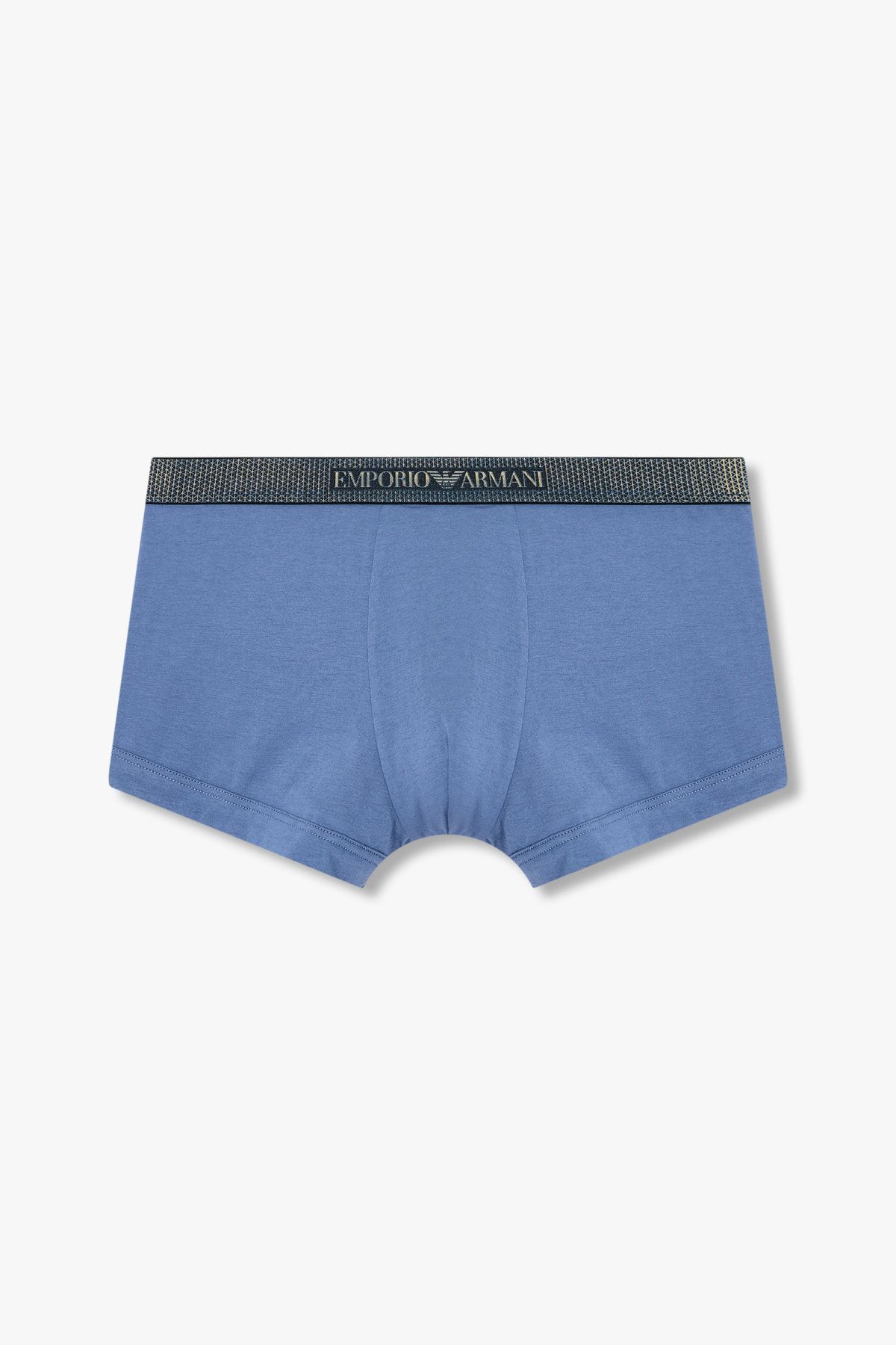 엠포리오 아르마니 언더웨어(EMPORIO ARMANI UNDERWEAR) 남성 홀로그램 밴딩 코튼 드로즈_인디고 0815112002