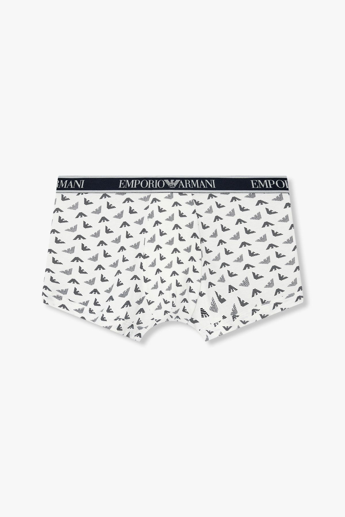 엠포리오 아르마니 언더웨어(EMPORIO ARMANI UNDERWEAR) 남성 이글 패턴 코튼 드로즈_아이보리 0815112313
