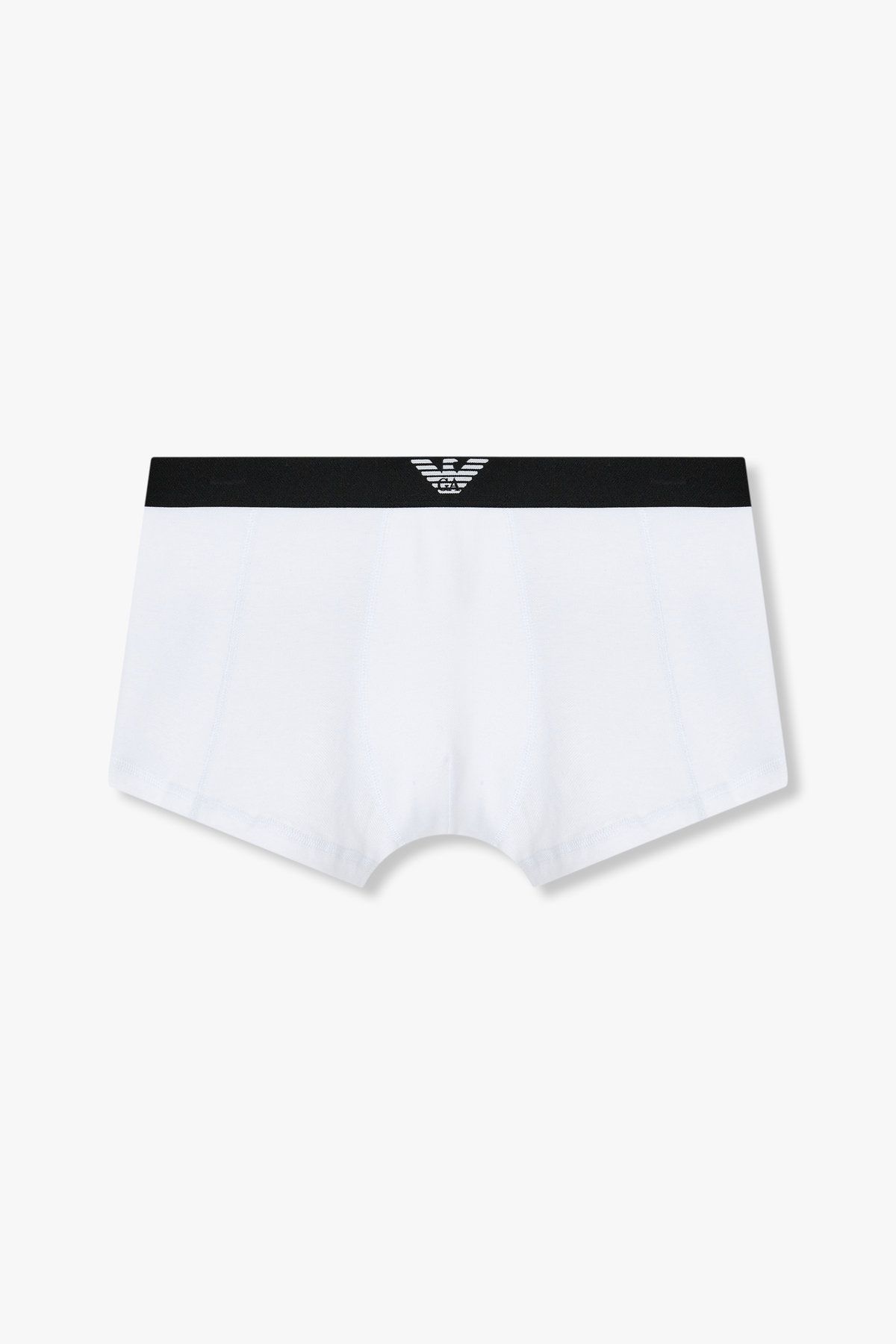 엠포리오 아르마니 언더웨어(EMPORIO ARMANI UNDERWEAR) 남성 이글 로고 밴딩 피케 드로즈_화이트 0815112031
