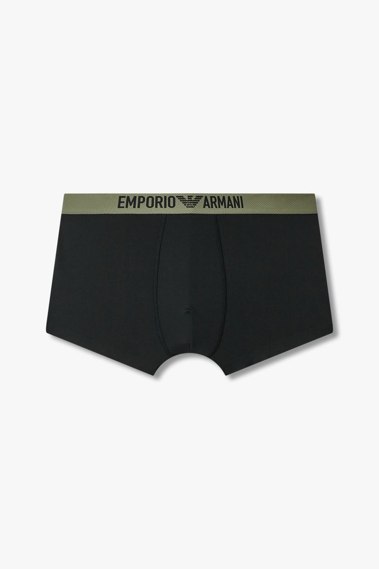 남성 메쉬 로고 밴딩 드로즈_블랙 0815112020