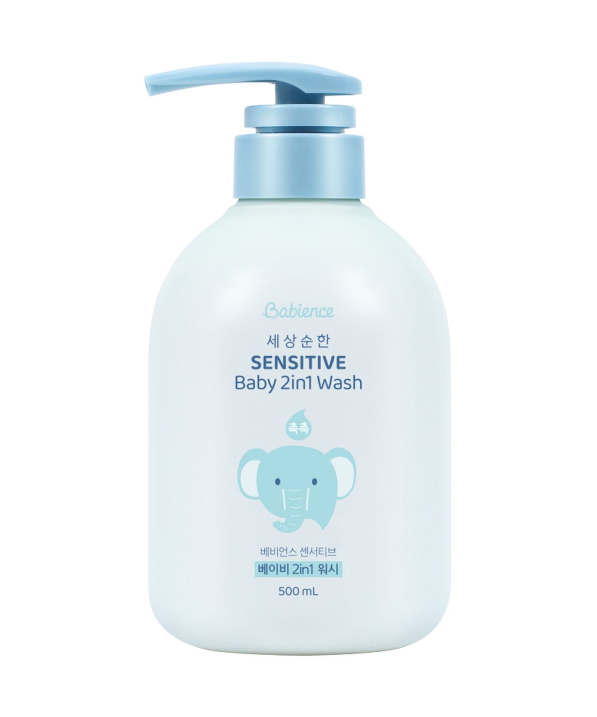 베비언스(BABIENCE) 센서티브 2IN1 워시 500ML