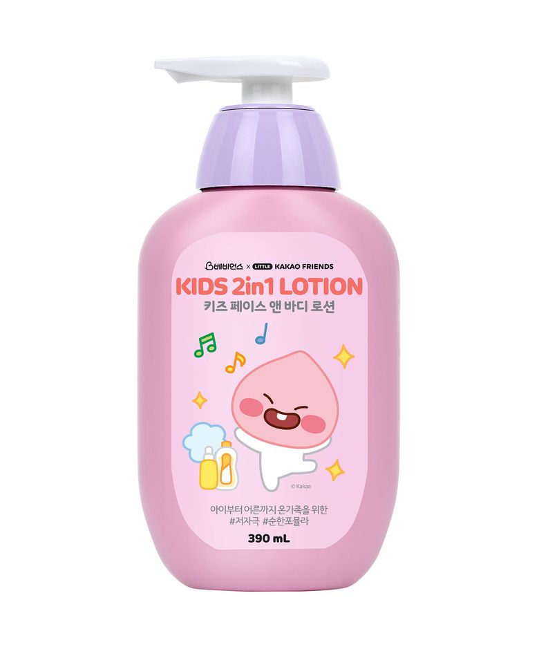 카카오 키즈 바디로션 어피치(390ml)
