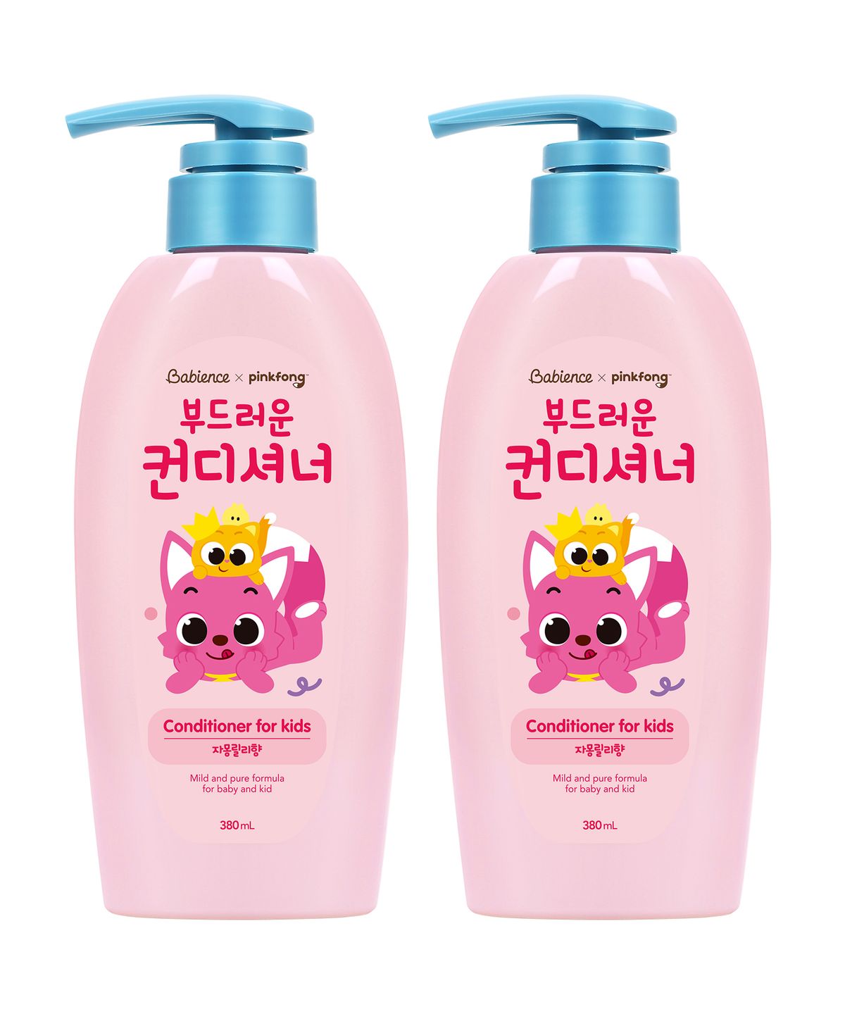 베비언스(BABIENCE) 핑크퐁 컨디셔너 380ml x 2개