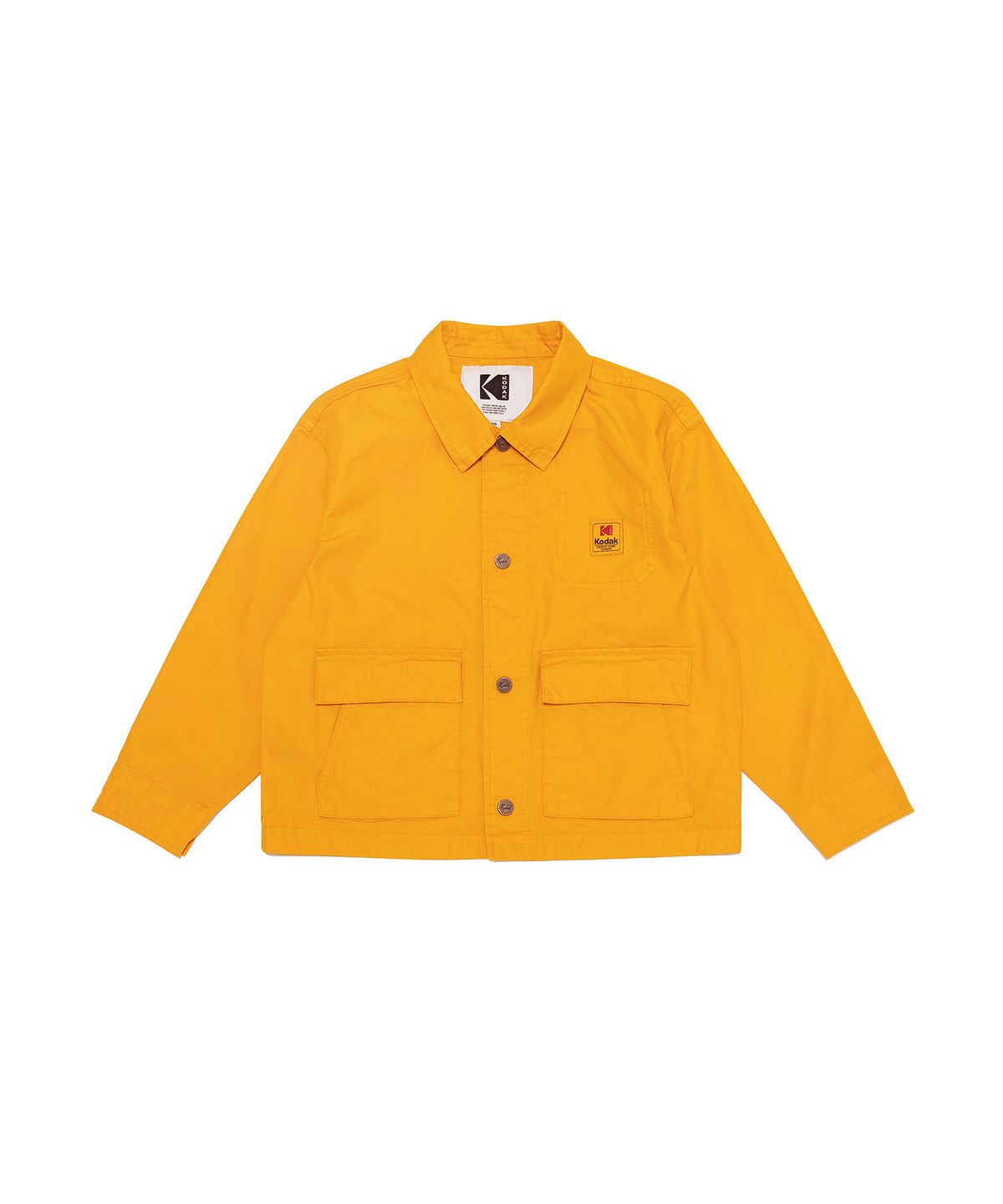 코닥 키즈(KODAK KIDS) 메일러 가먼트워싱 자켓 키즈 YELLOW