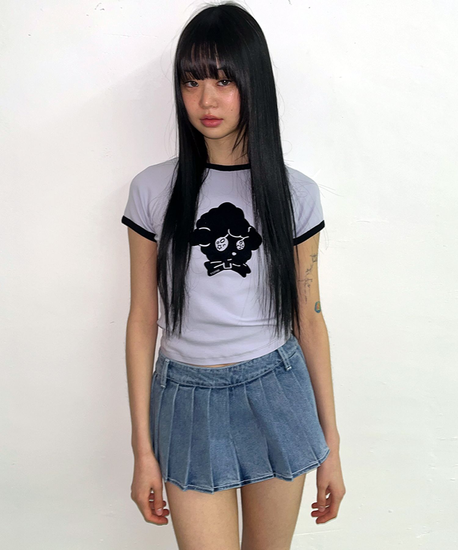 ◆YOUHEE◆ SHEEP RINGER TSHIRTS PURPLE MUSINSA公式 | YOUHEE SHEEP RINGER T-SHIRTS PURPLE