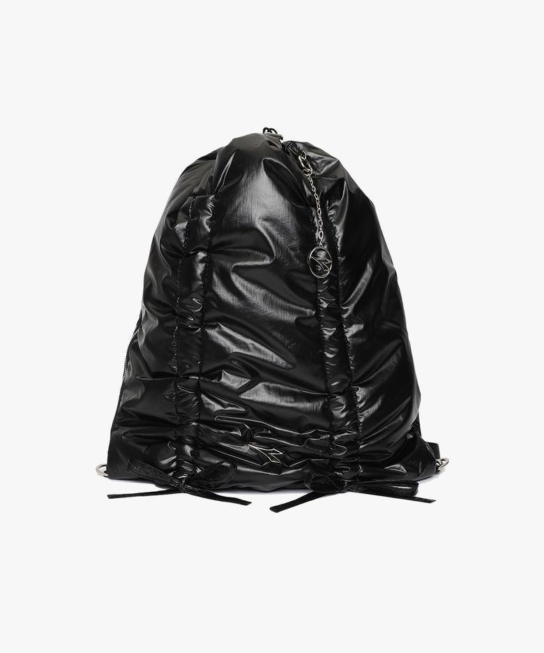 글로시 스트링백 BLACK