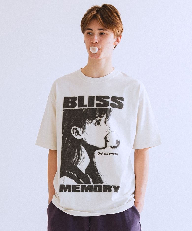LB Bliss Pigment Washed Tee (Ecru)