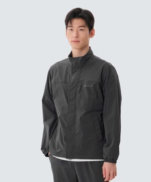 루트 스탠드넥 바람막이 (S25MMRWB64) Charcoal