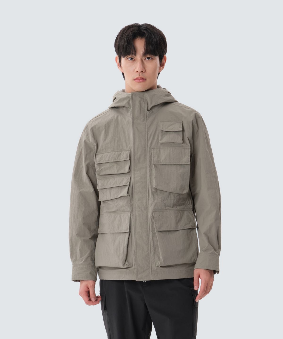 스노우피크 어패럴(SNOWPEAK APPAREL) 페이퍼리 유틸리티 바람막이 (S25ZMLWB54) Beige