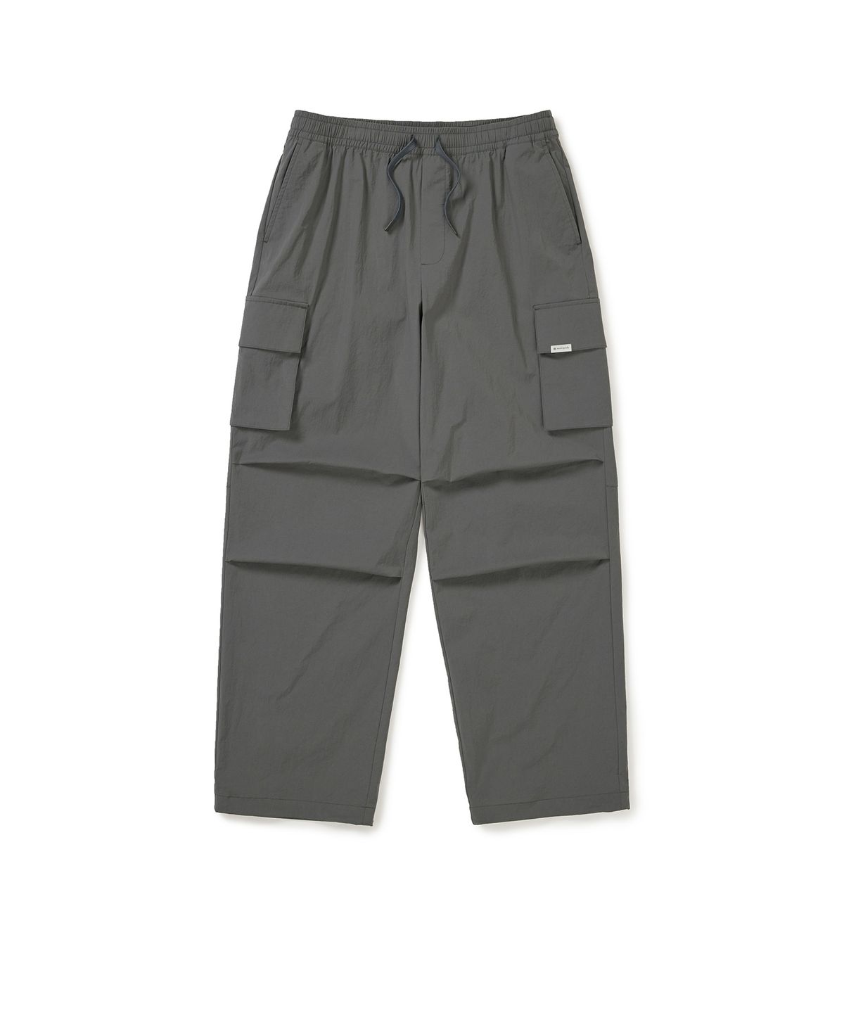 스노우피크 어패럴(SNOWPEAK APPAREL) 루트 스트링 와이드 팬츠 (S25MURPT64) Dark Gray