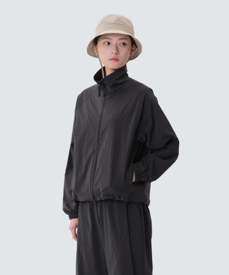 루트 여성 스탠드넥 바람막이 (S25MWRWB65) Charcoal