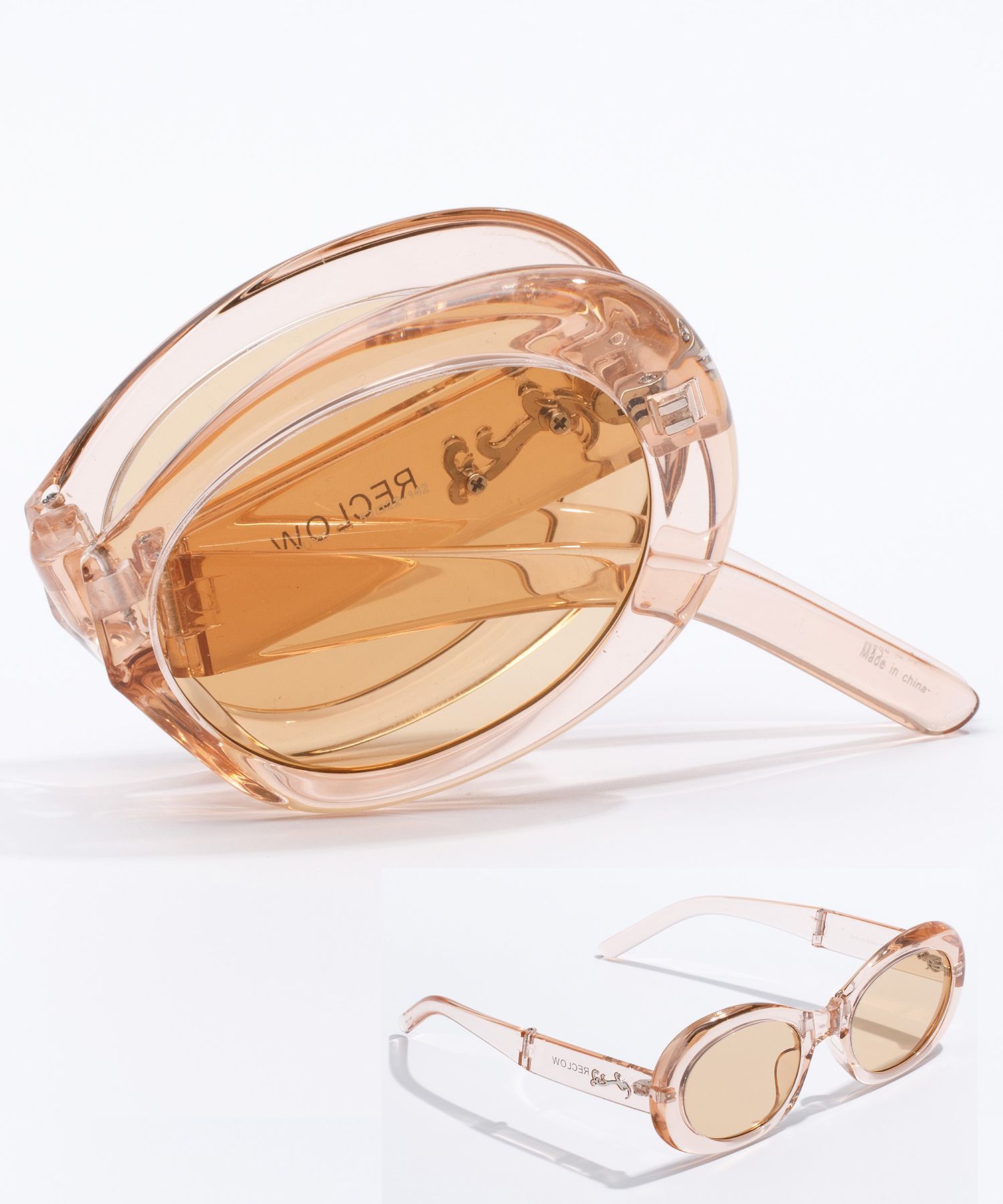 ★RECLOW★ LAPERM SUNGLASS PEACH MUSINSA | RECLOW RC DUYE SUNGLASS PEACH
