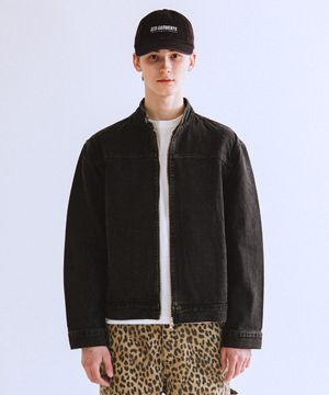 RG Denim Moto Jacket (Black)