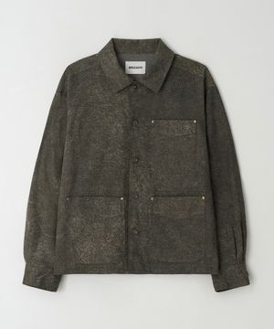 솔트 데님 워크자켓_카키