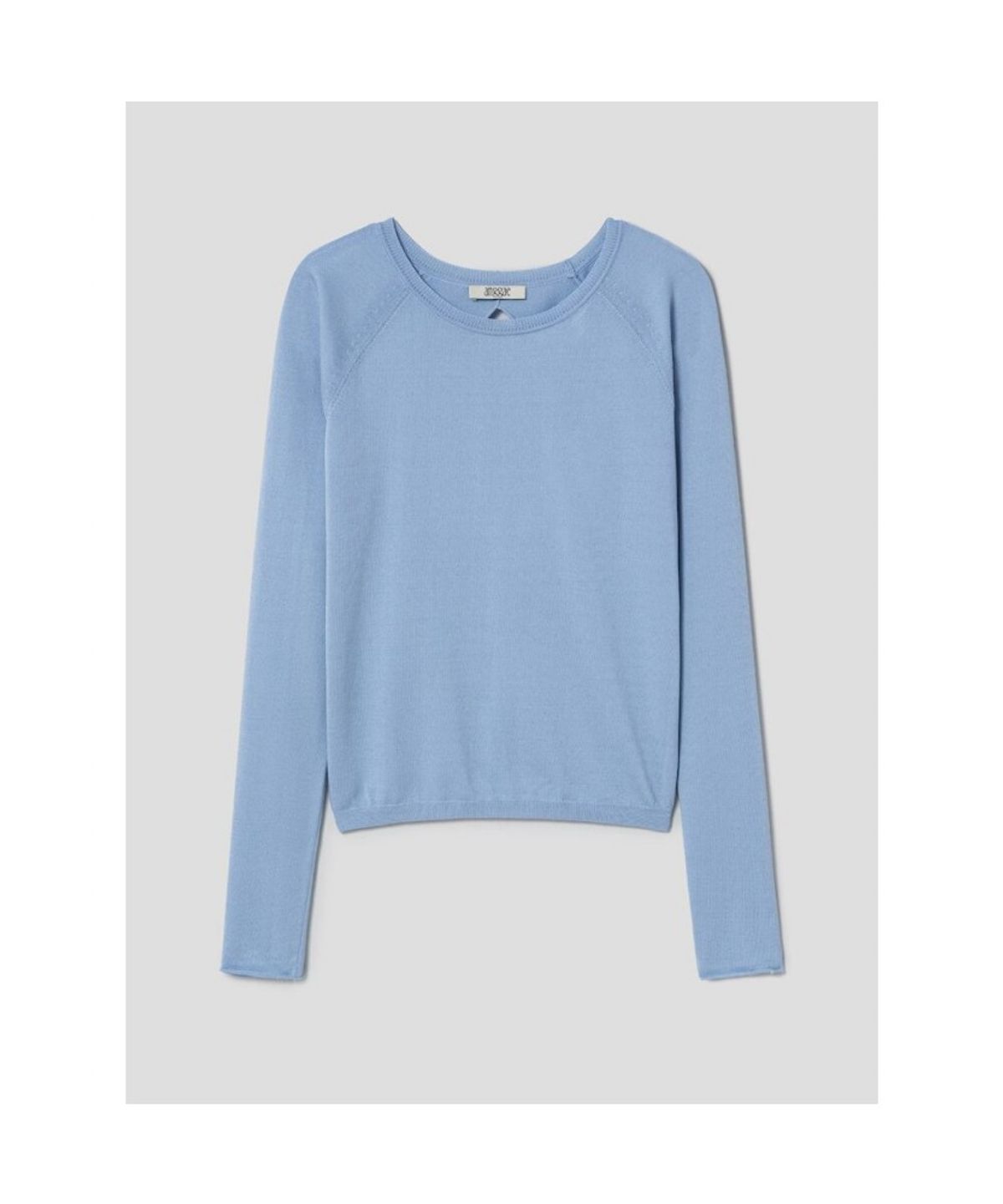 앙개(ANGGAE) Dancer Slit Pullover  Blue