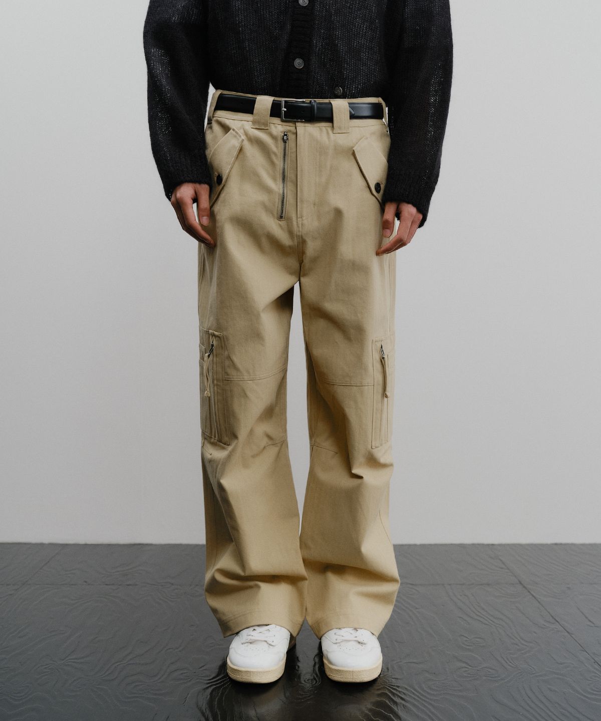 이에이(IEY) DOMINIC CARGO PANTS Beige