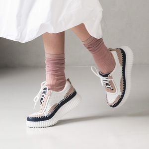 에디션 모던 위빙 플랫폼 스니커즈 O55W145