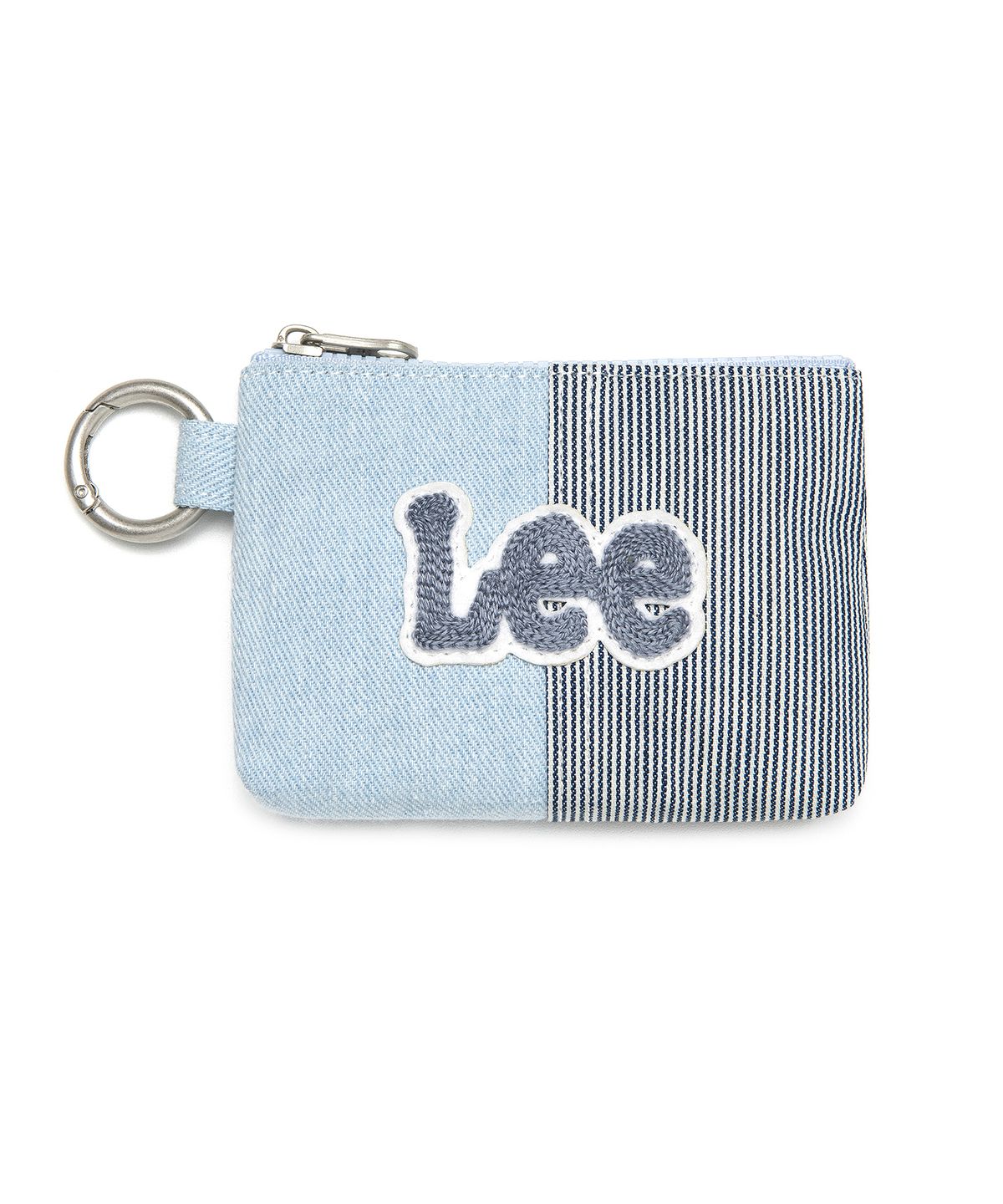 리(LEE) 트위치 로고 미니 파우치 키링 인디고 라이트