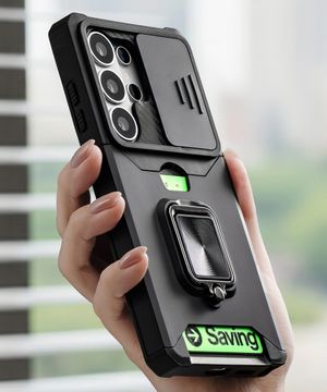 [거치기능] 아이폰 17/16/15 갤럭시 S26/S25 울트라 플러스 엣지 전기종 카메라 렌즈 보호 마그네틱 카드수납 범퍼 케이스