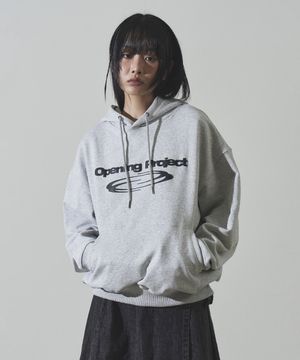 W Identity Hoodie - Melange Grey