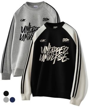 96 유니버스 트랙 스포티 오버핏 맨투맨 3Color