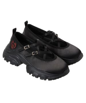 베티붑 청키 플랫폼 메리제인 슈즈_블랙