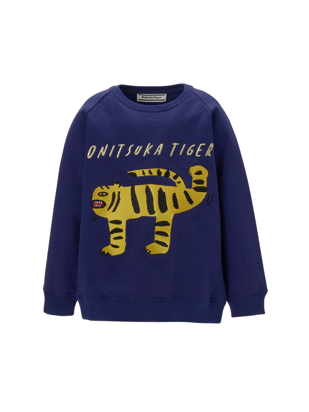 오니츠카타이거 키즈(ONITSUKA TIGER KIDS) 키즈 호랑이 그래픽 맨투맨 2184A266_400