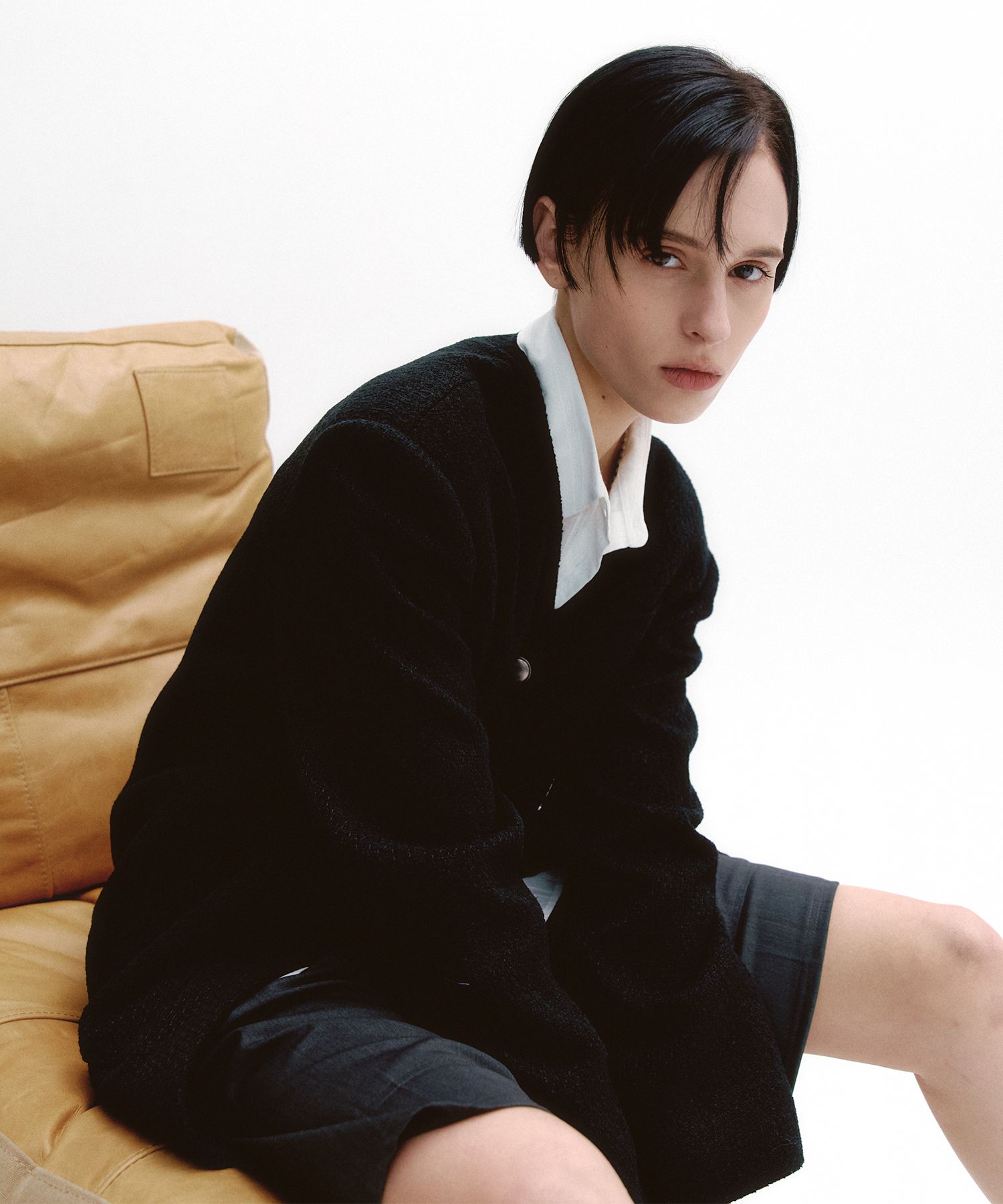 [FALLETT] TWEED JACKET /追跡付 Short Jacket made from sparkling Tweed | SLY010